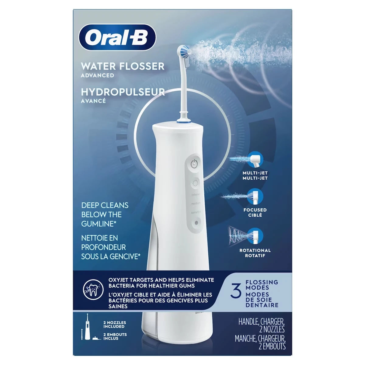 Oral-B – Hydropulseur électrique avancé – 1 unité