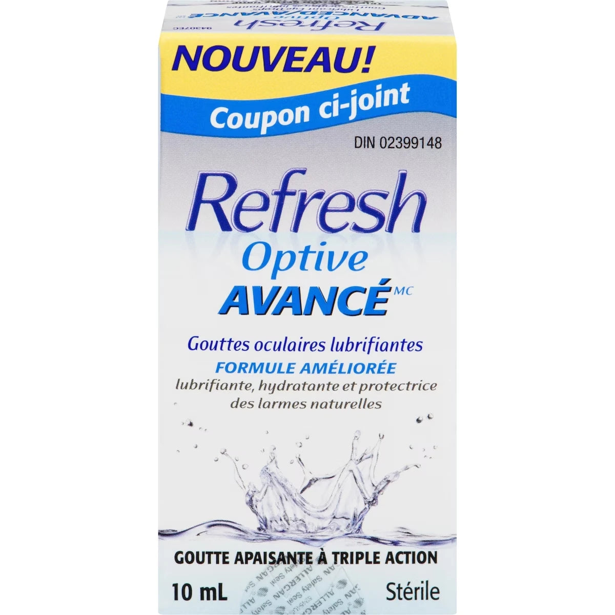 Optive Advanced Solution Ophtalmique