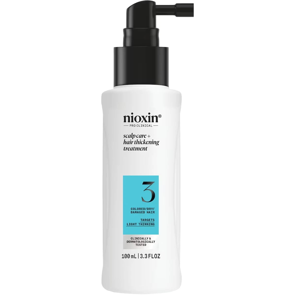 Soin épaississant pour le cuir chevelu et les cheveux Système 3 de - Sérum pour cheveux colorés ou secs, endommagés et légèrement clairsemés, 100 mL