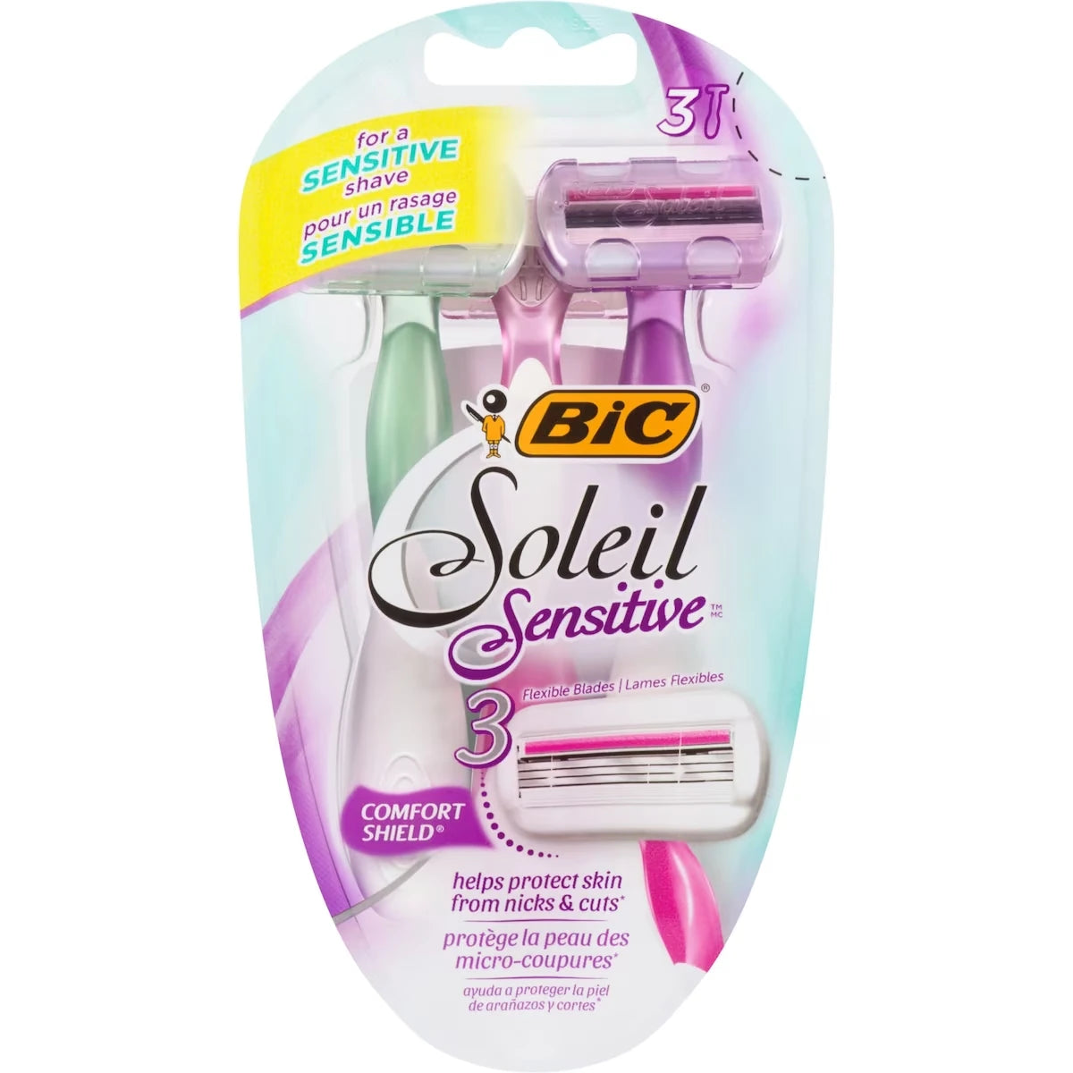Soleil Sensitive Rasoir