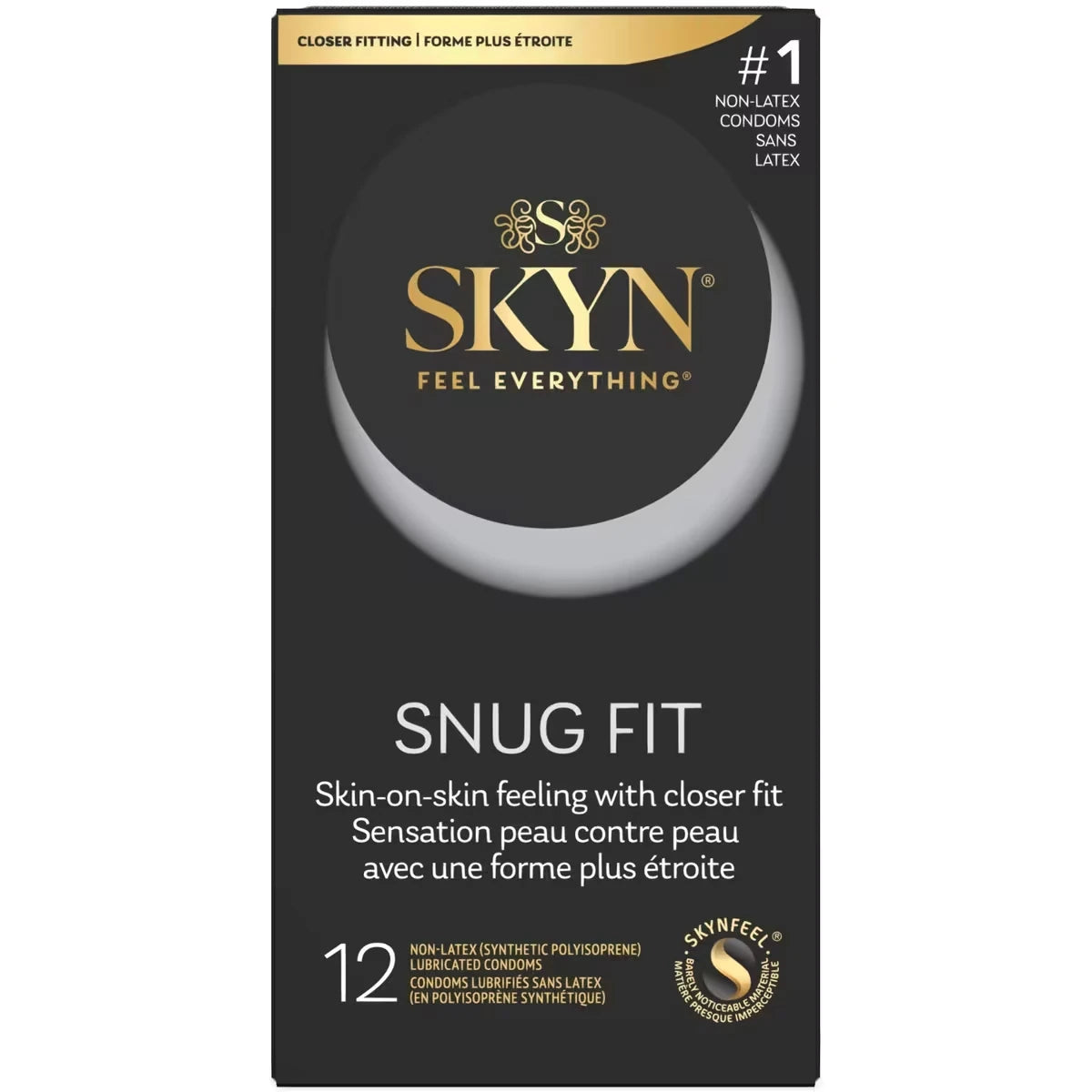 Snug Fit Condom sans latex