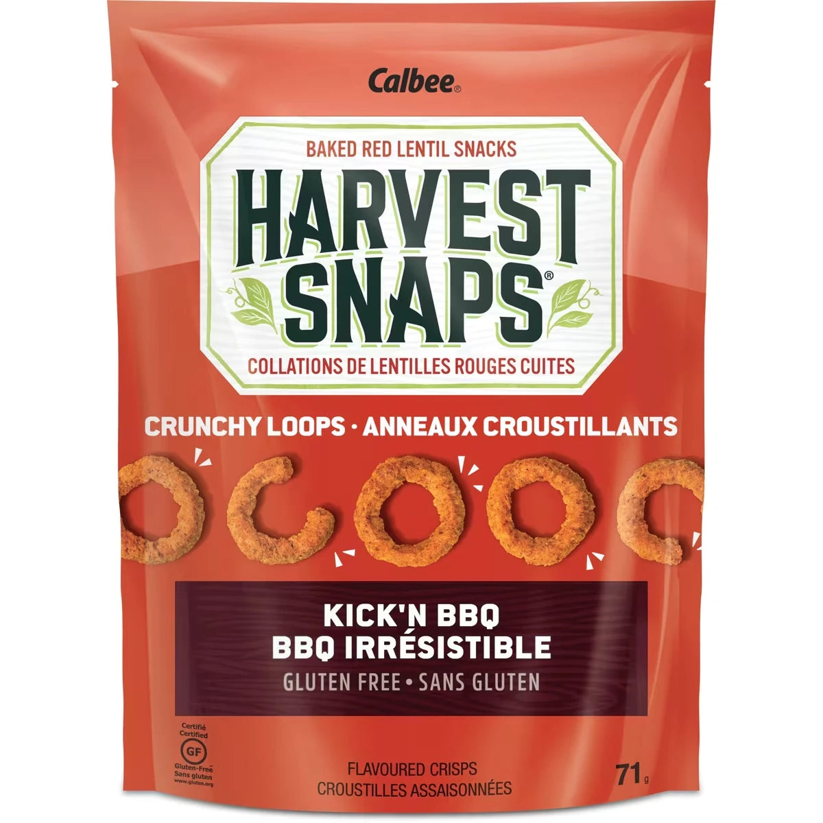 Harvest Snaps - Crunchy Loops - Kick'n BBQ