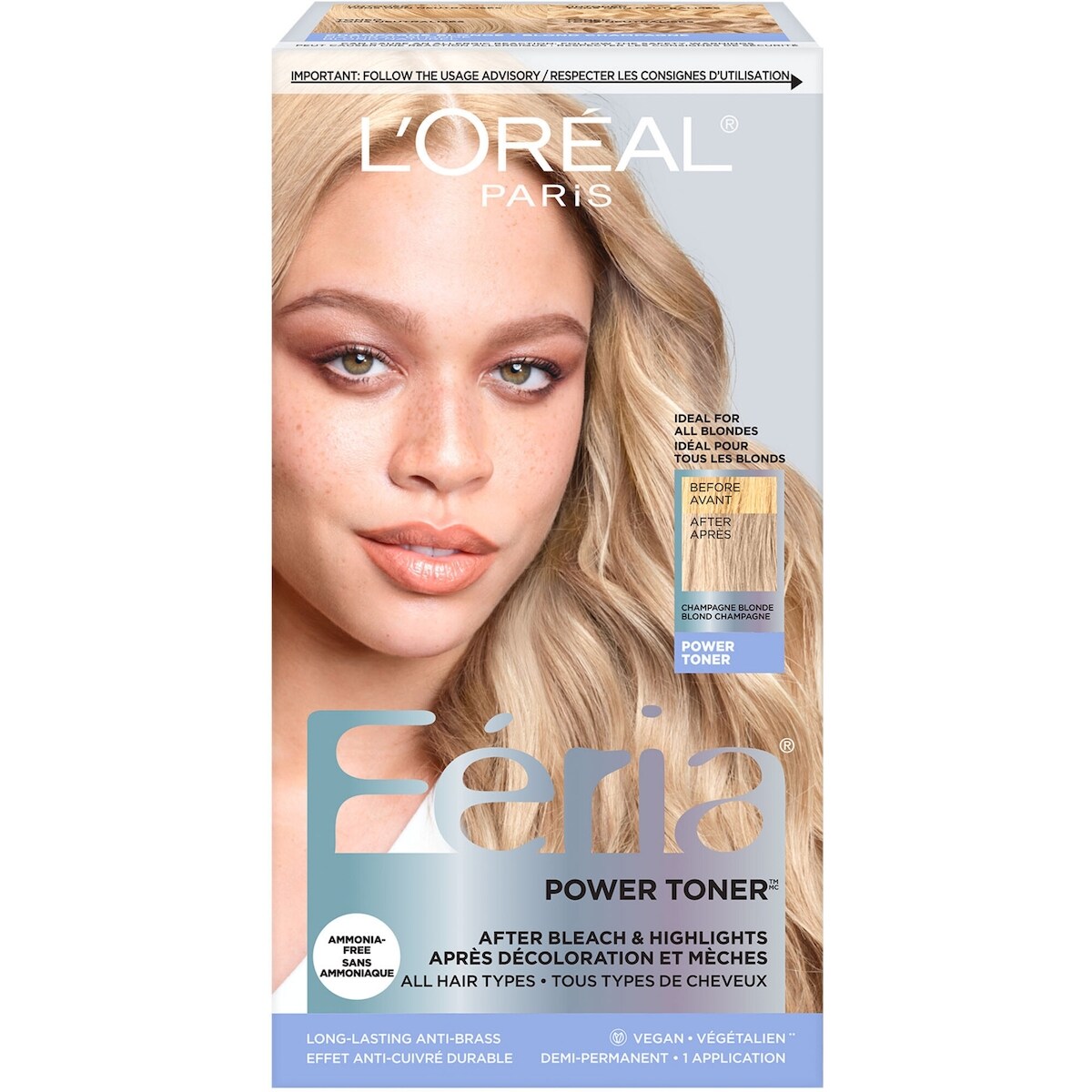 Feria Power Toner Toner Demi Permanente