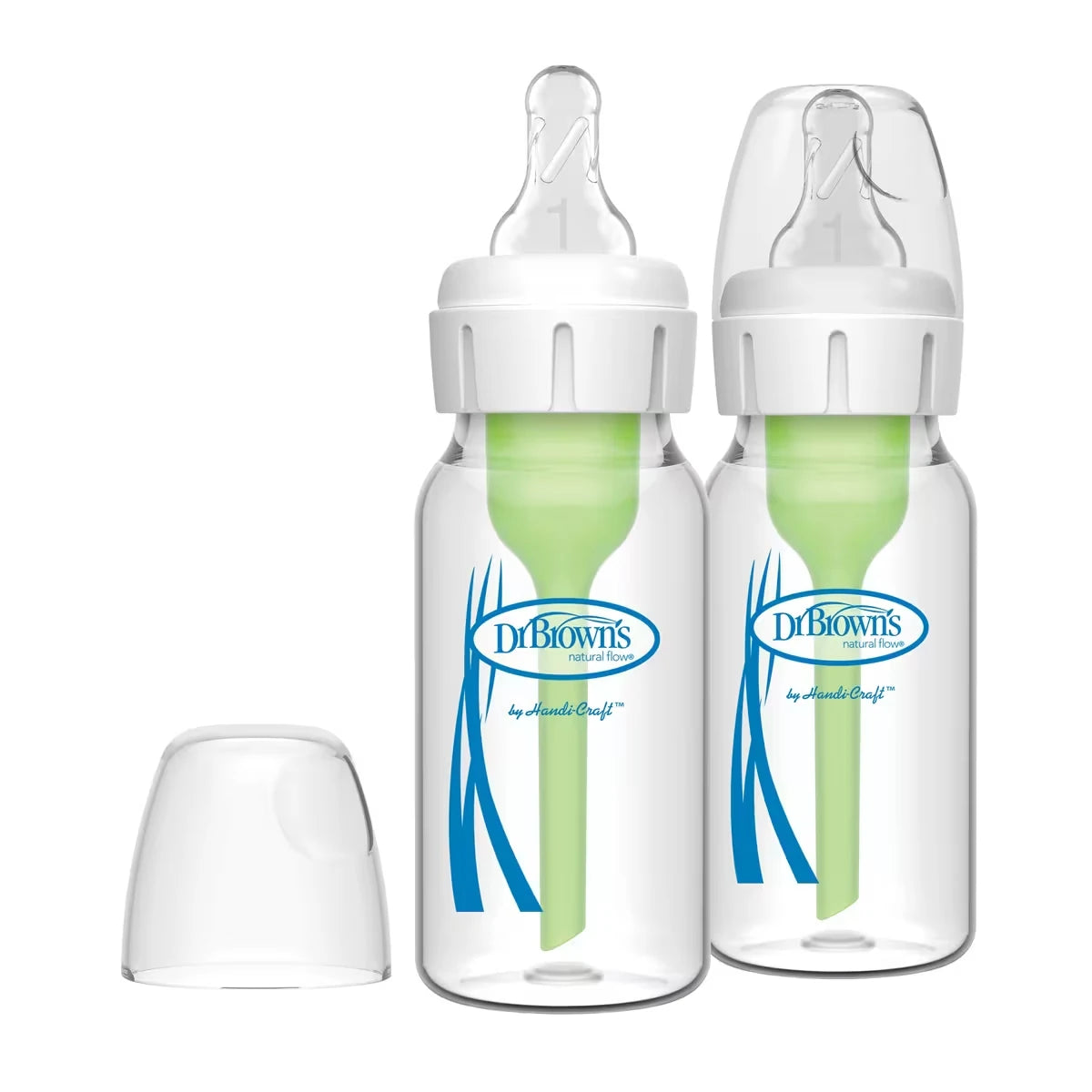 Biberon en verre de Dr. Brown's Options+ 120 ml, paquet de 1