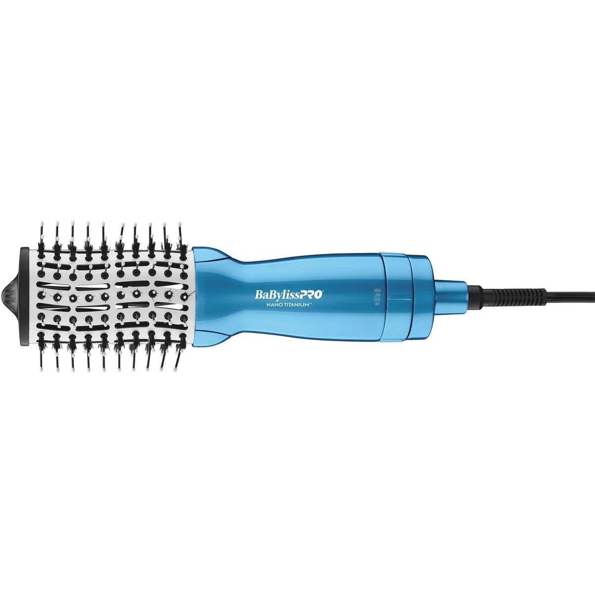 Nano Titanium™ brosse ovale compacte à air chaud de 2 po