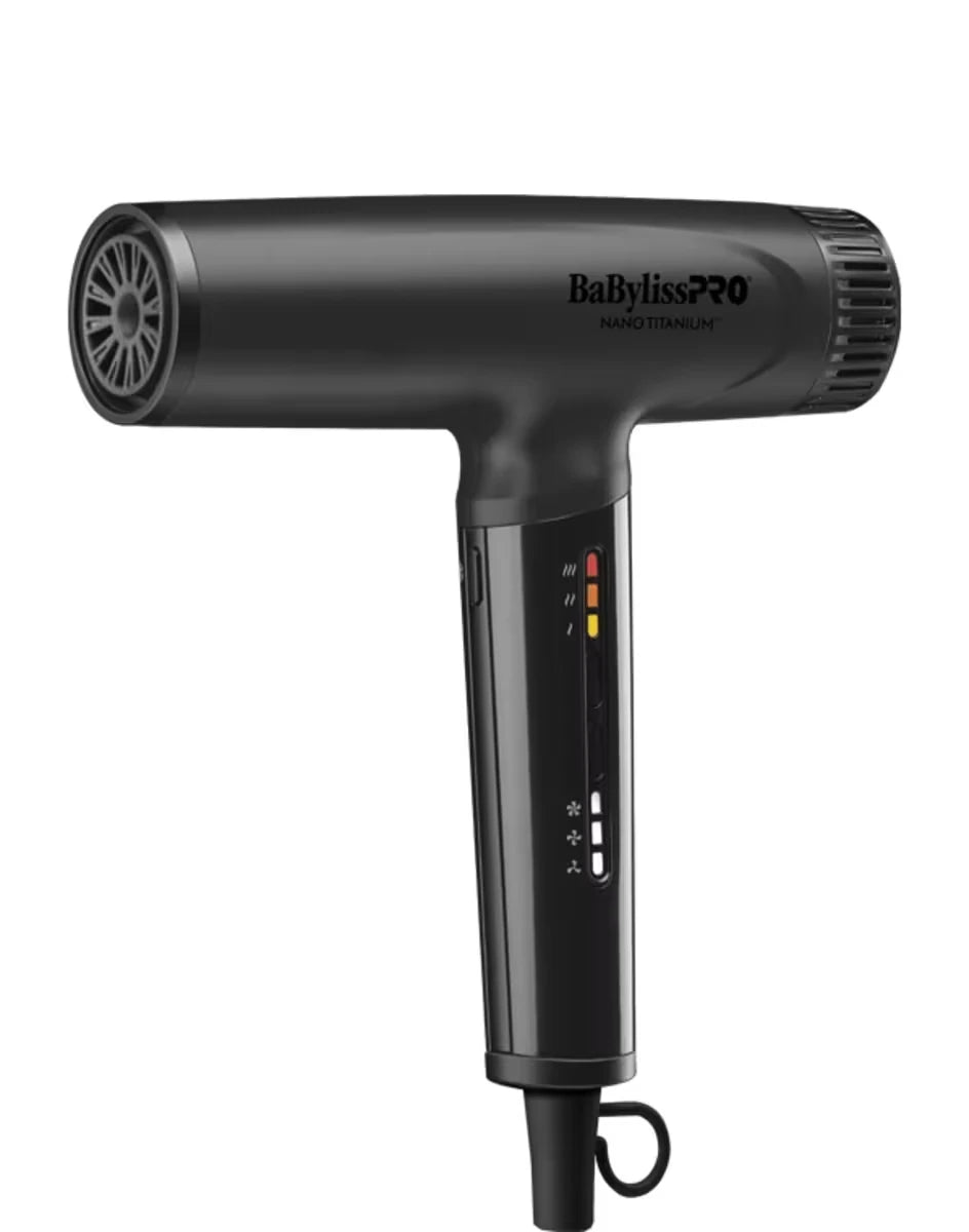 Nano Titanium™ Séchoir à haute vitesse nano léger (Noir)