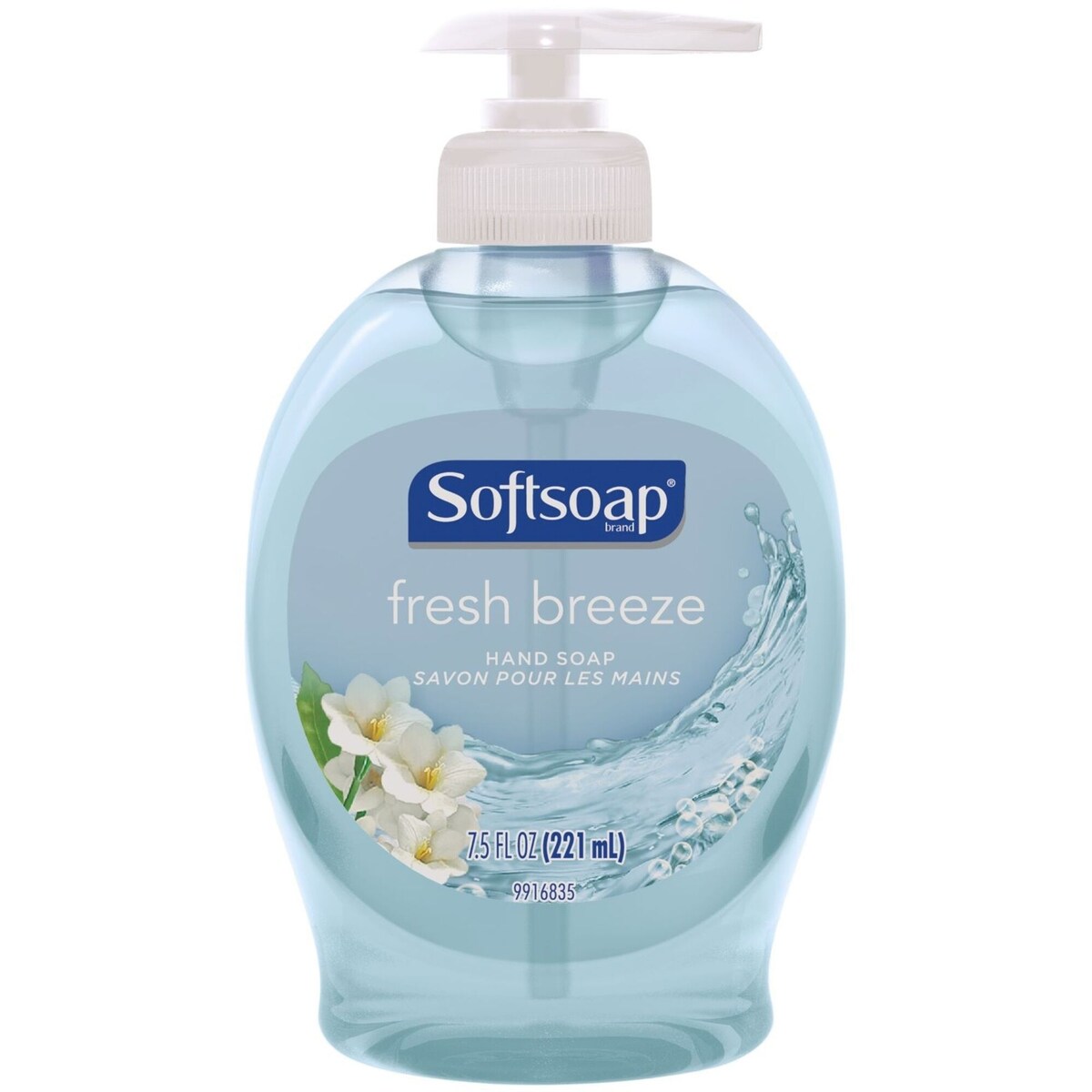 Pompe de savon liquide pour les mains Fresh Breeze - 221 mL