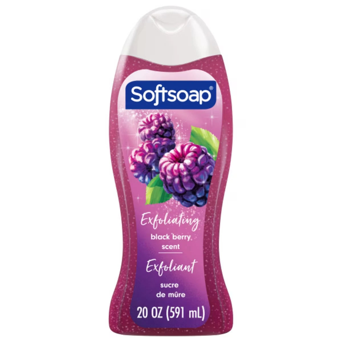 Gel douche exfoliant Mûre sucrée