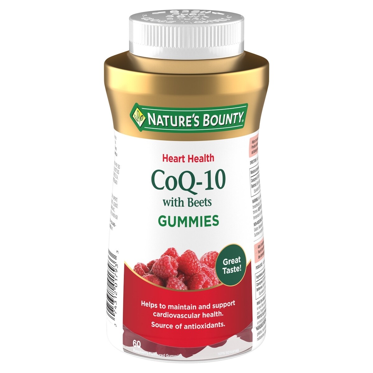 CoQ-10 avec betteraves, 50 mg