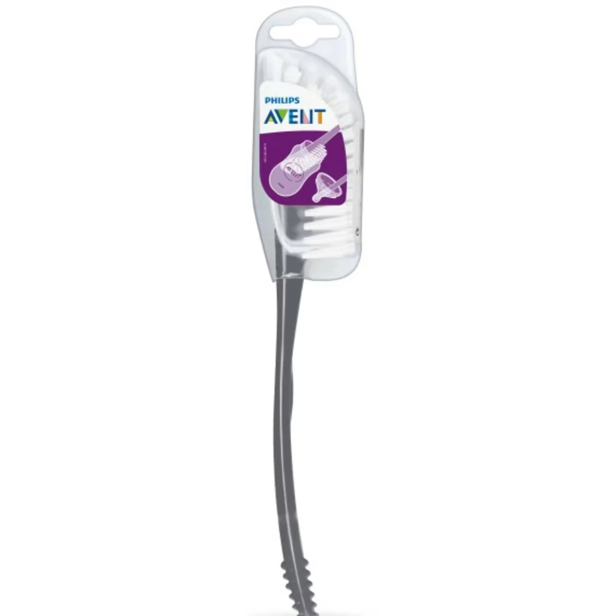 Brosse pour biberon et tétines, gris, SCF145/18
