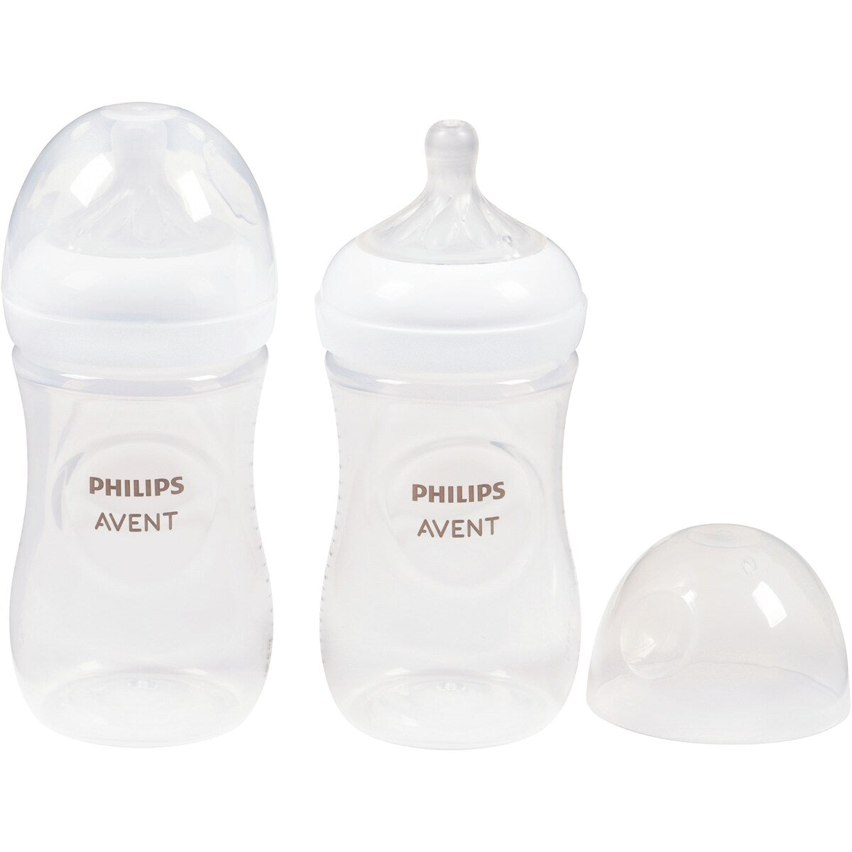 Biberon Philips Avent Natural avec tétine Natural Response, Transparent, 9 oz, 1 paquet, SCY903 / 01