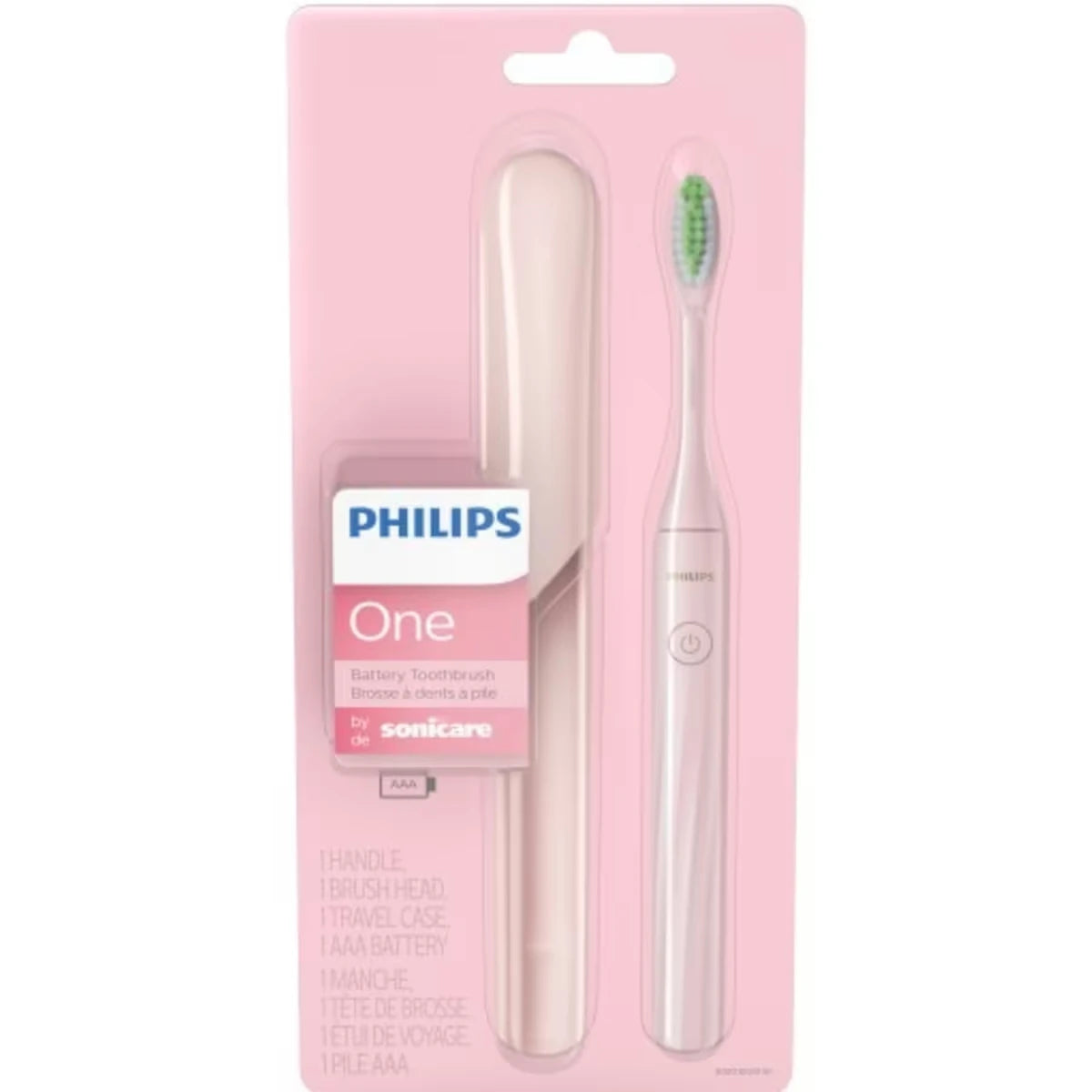 Brosse à dents à pile One par Sonicare, rose, HY1100/06