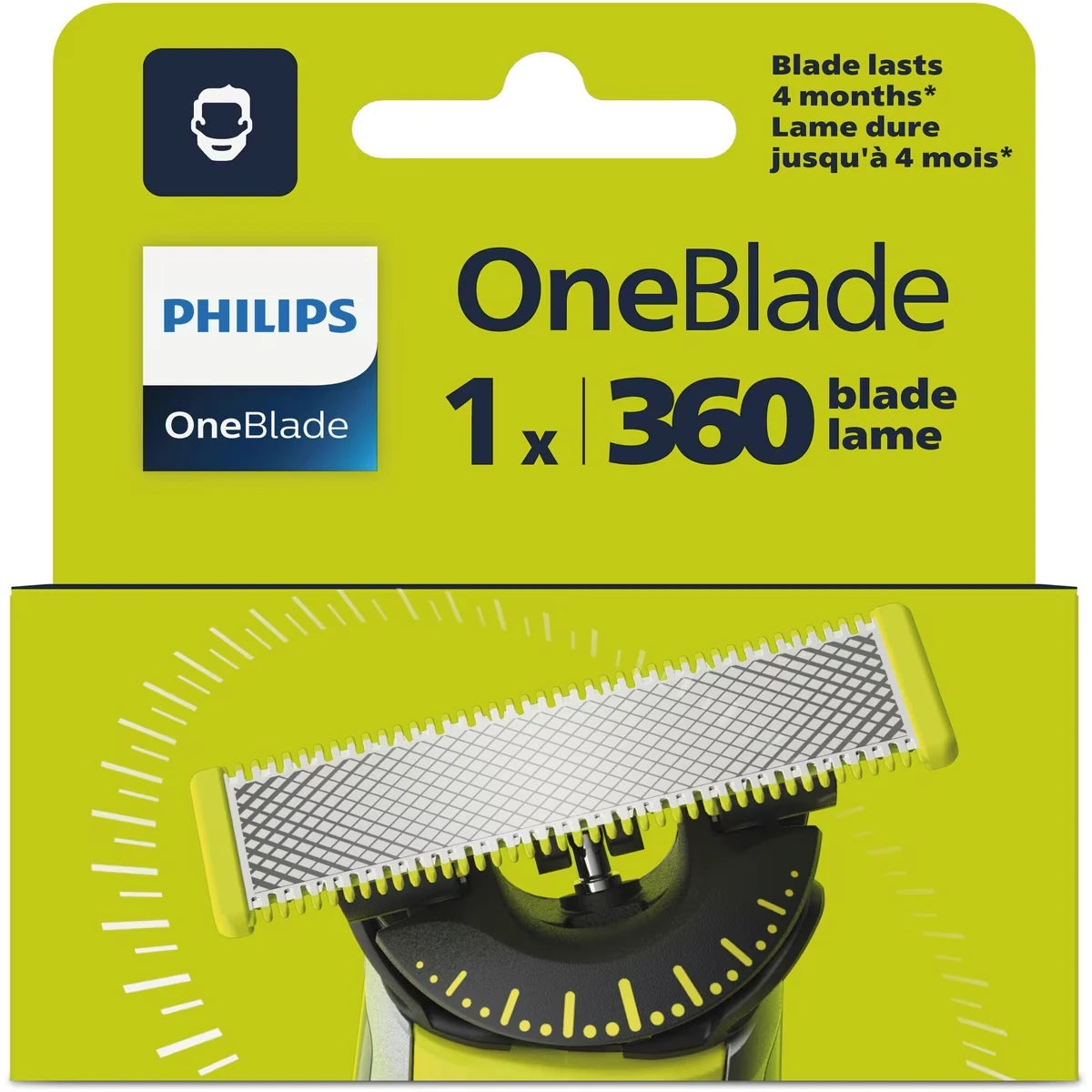 Lame de remplacement OneBlade, emballage de 1, QP410/50