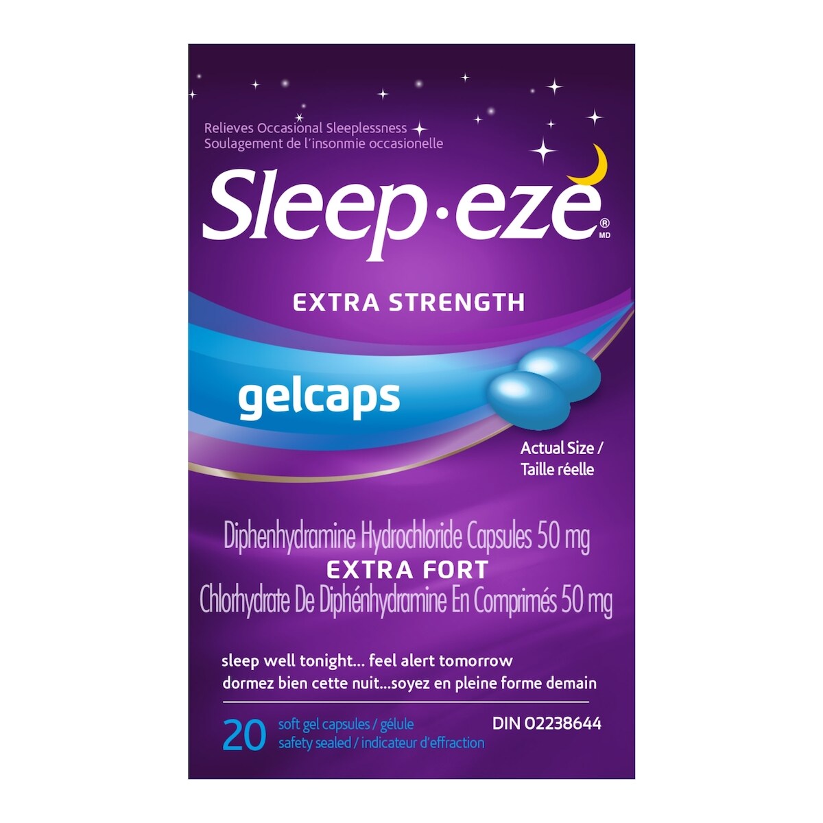 Gelcaps Extra Fort La Solution Contre L'Insomine