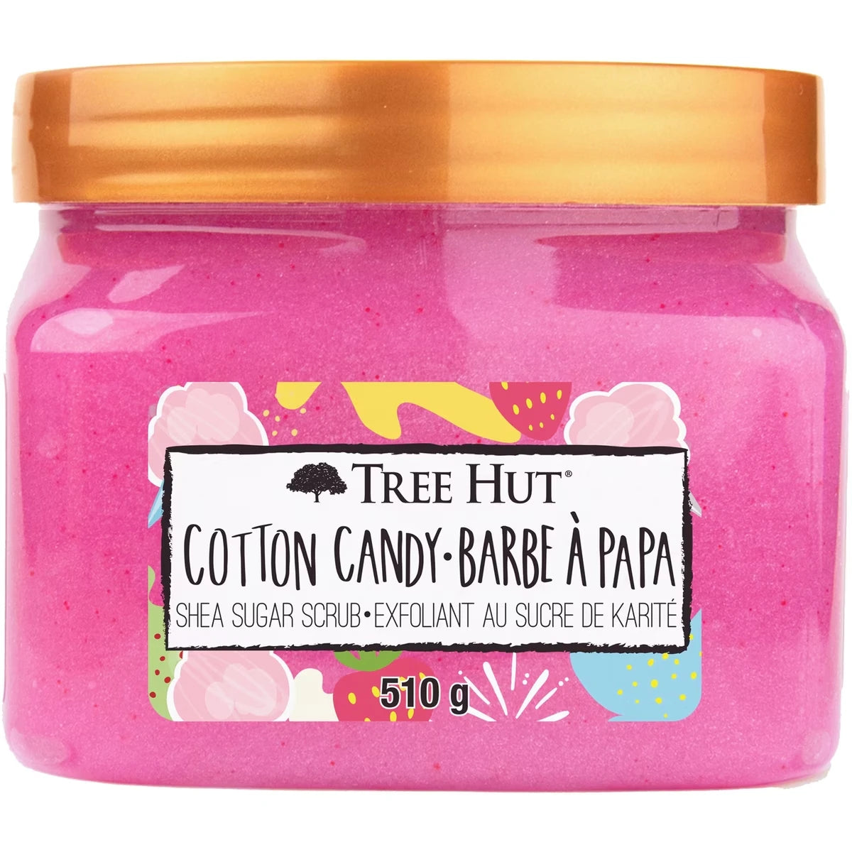 Barbe À Papa Exfoliant Au Sucre De Karité
