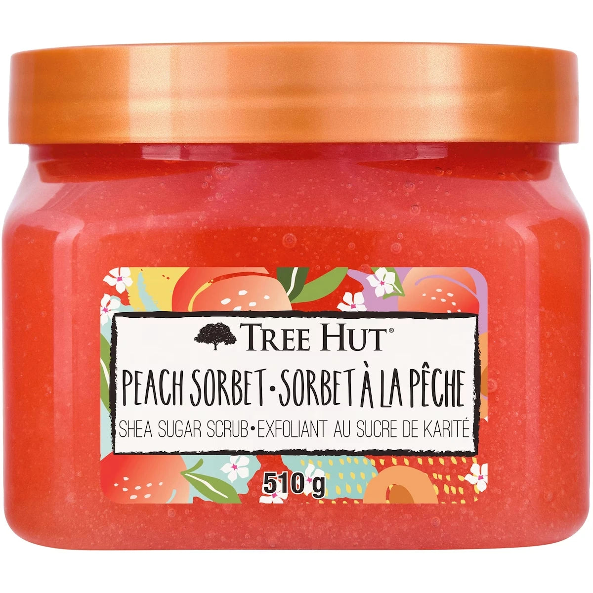 Sorbet À La Pêche Exfoliant Au Sucre De Karité