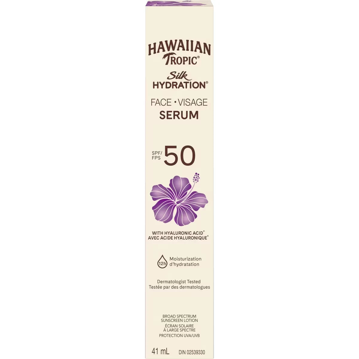 Écran solaire en sérum pour le visage Silk Hydration à FPS 50 de Hawaiian Tropic