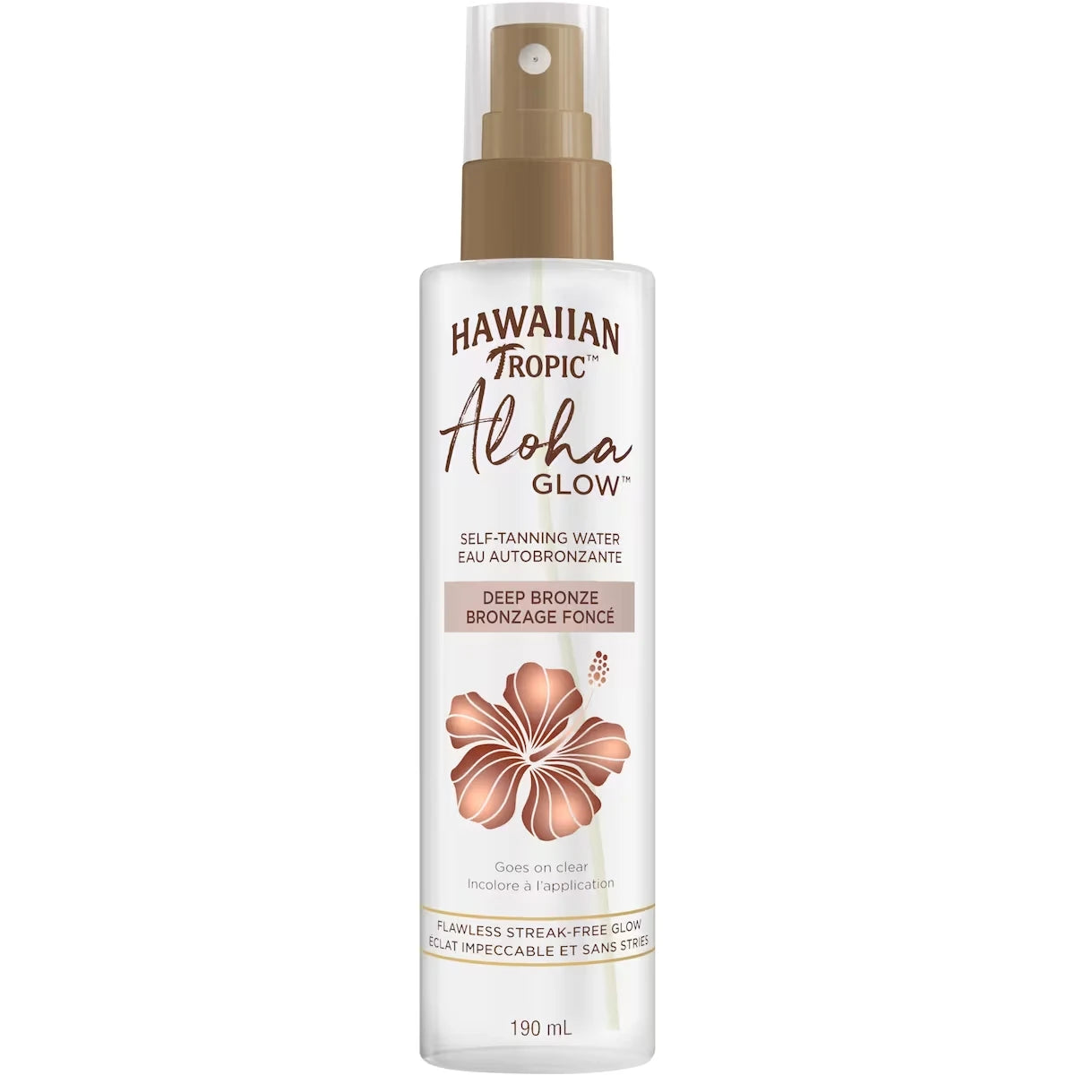 Eau Autobronzante Pour Bronzage Fonc� Aloha Glow De