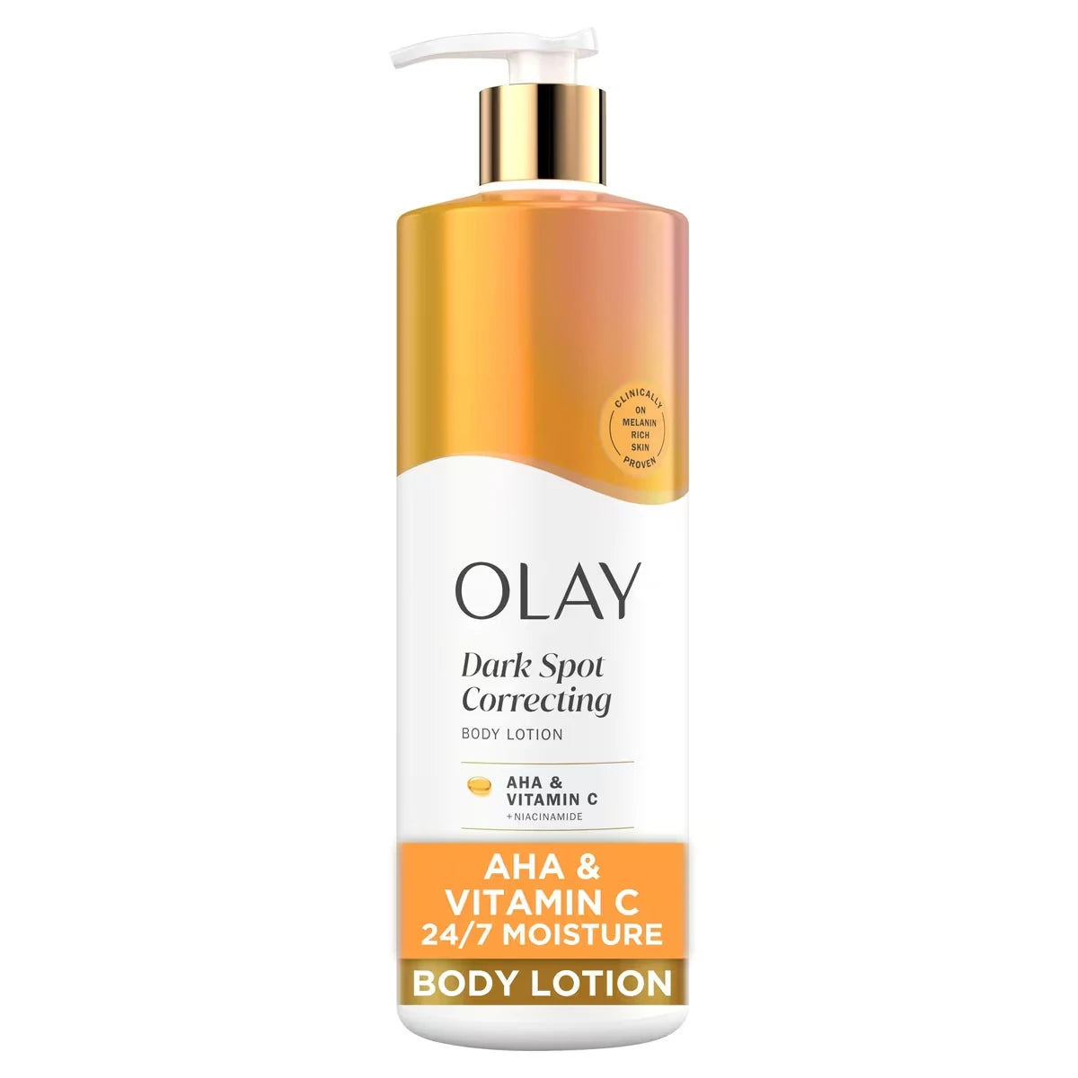 Dark Spot Correcting Body Lotion with AHA, Vitamin C and Niacinamide, Exfoliating Body Lotion