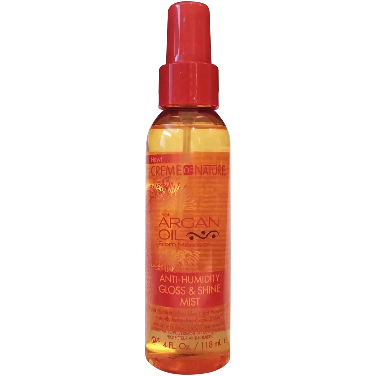 Brume anti-humidité et brillance à l’huile d’argan du Maroc Creme of Nature