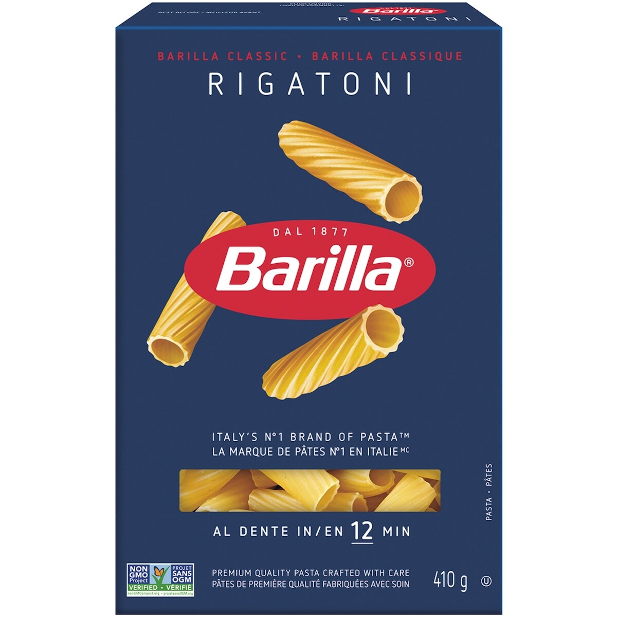 Pâtes rigatoni n° 83