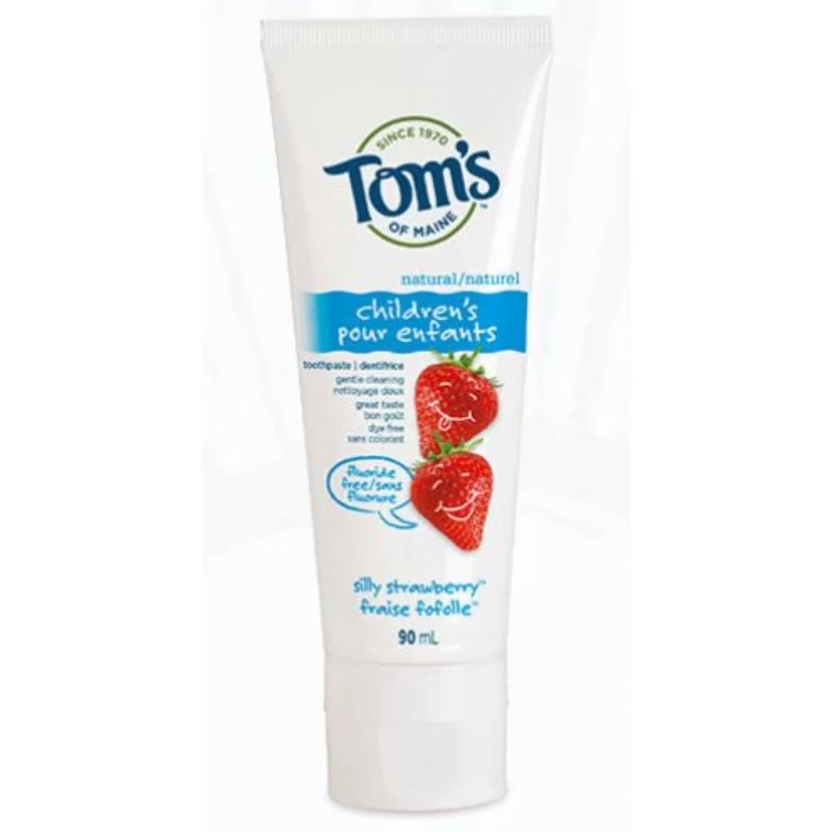 Dentifrice Silly Strawberry Sans Fluorure Naturel pour Enfants 90ML