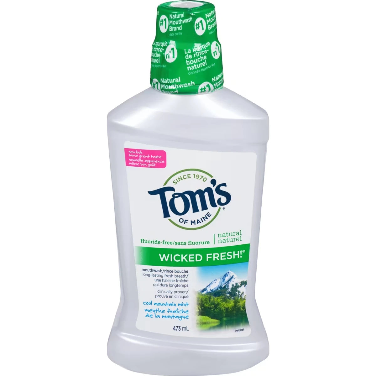 Rince-bouche sans fluorure Wicked Fresh Cool Mountain Mint 473ML