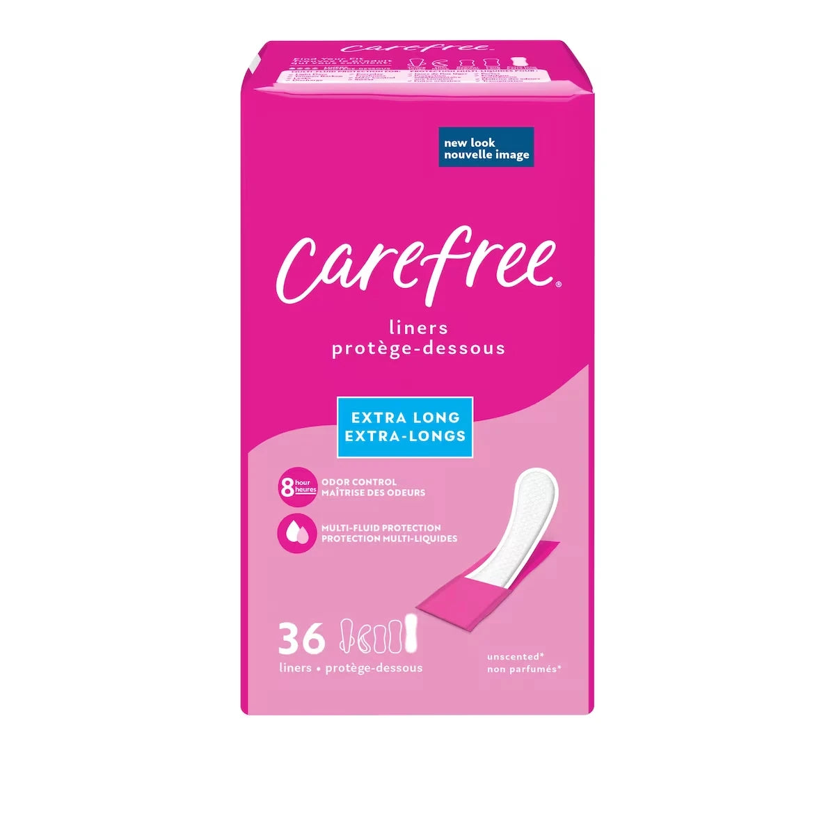 Protège-dessous galbés Acti-Fresh Body Shape extra-longs