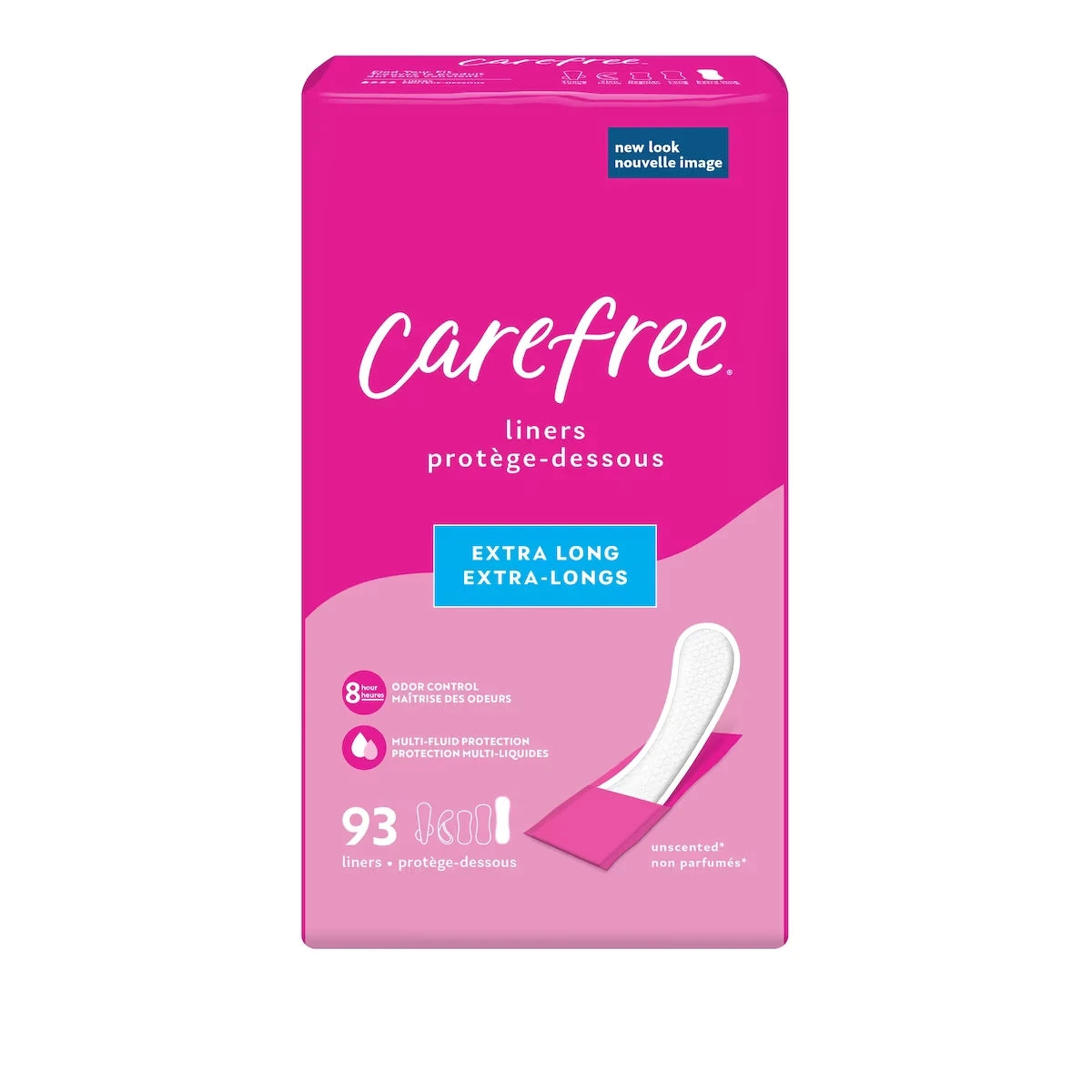 Protège-dessous galbés Acti-Fresh Body Shape extra-longs