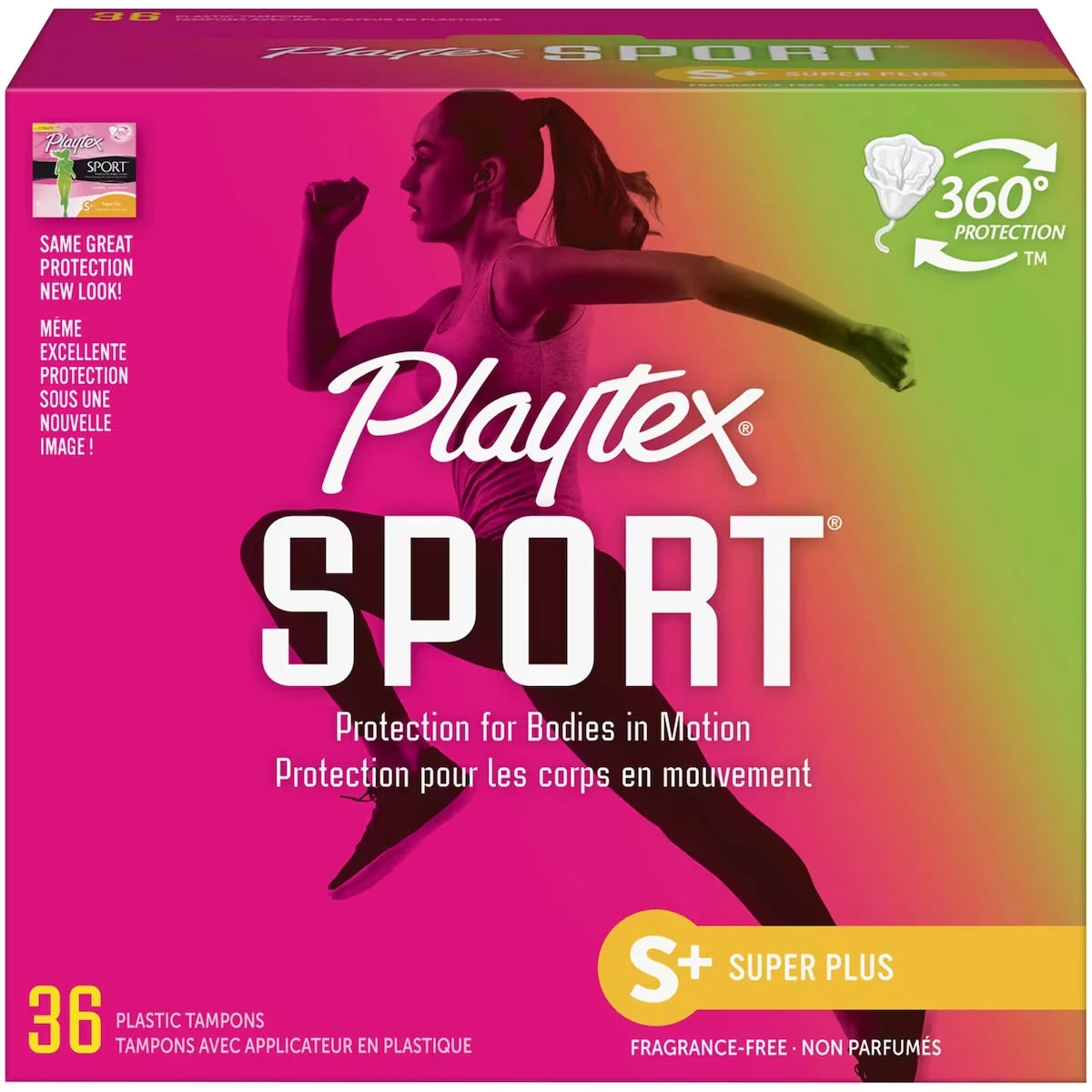 Tampons non parfumés Sport de à absorptivité super plus