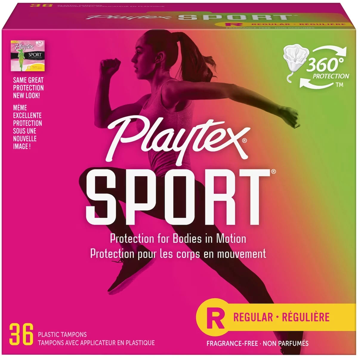 Tampons non parfumés pour athlètes Sport de à absorptivité régulière