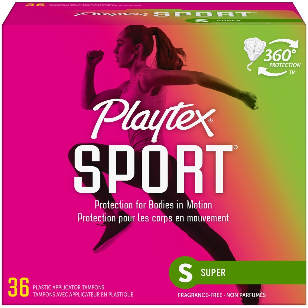 Tampons non parfumés pour athlètes Sport de à absorptivité super
