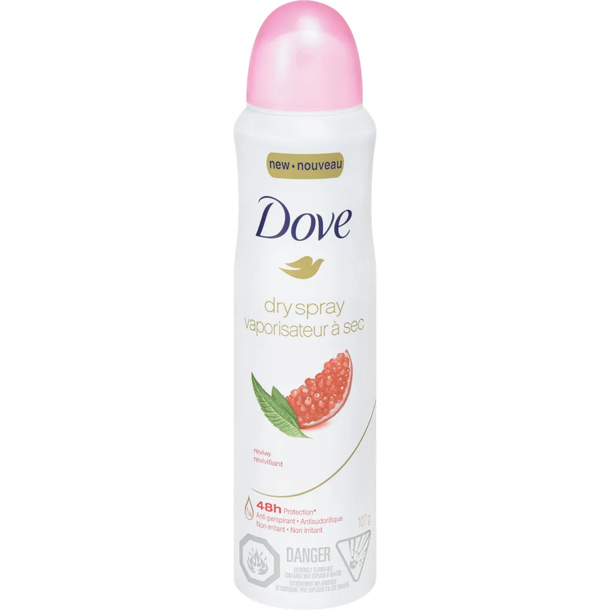 Soin Avancé Antisudorifique en Vaporisateur à Sec désodorisant pour femme Parfum Revivifiant avec technologie pro-céramides pour une peau douce et résistante