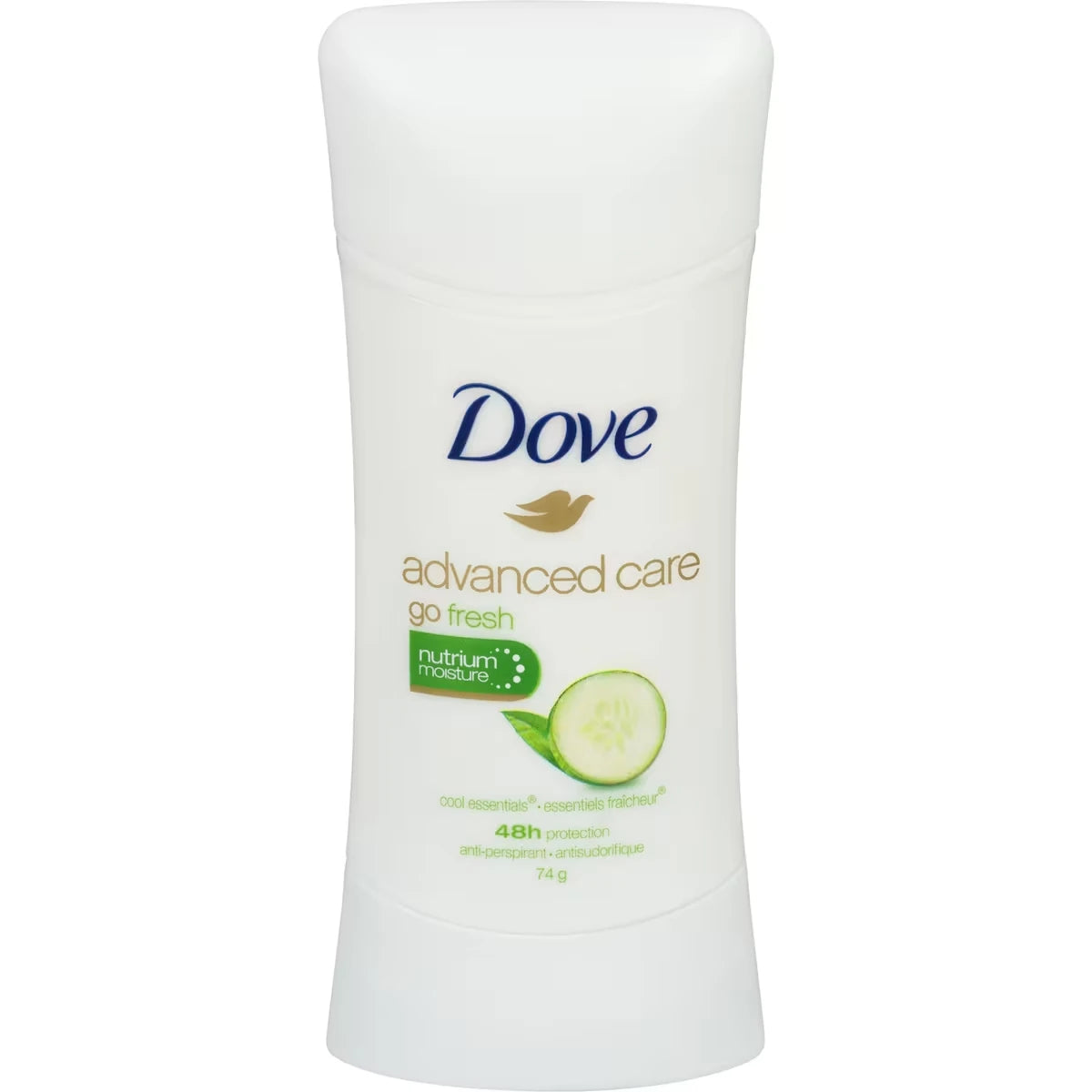 Antisudorifique Advanced Care Essentiels fraîcheur protection antibactérienne contre les odeurs 74 g