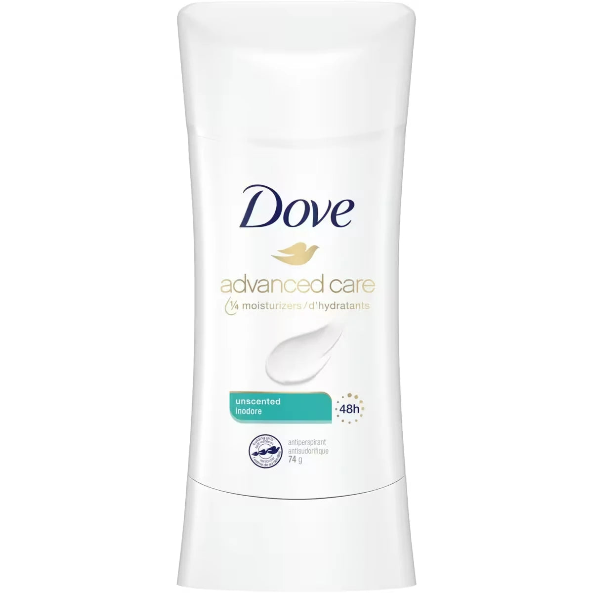 Antisudorifique Advanced Care Non Parfume protection antibactérienne contre les odeurs