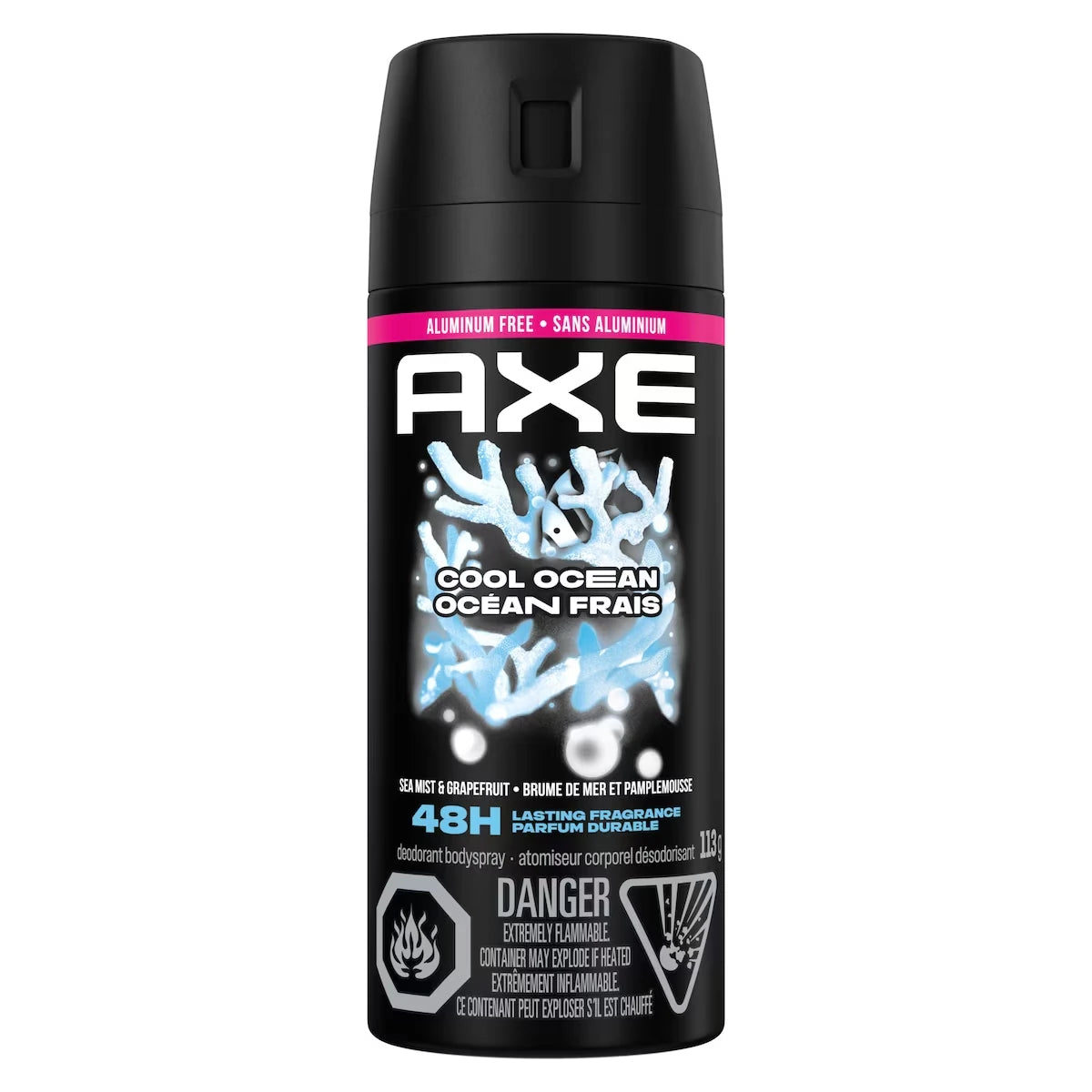 Atomiseur Corporel D�Sodorisant Protection Longue Dur�E Contre Les Odeurs Avec 48 H De Parfum L�Ger Et Frais Cool Ocean Formul� Sans Aluminium 113 G