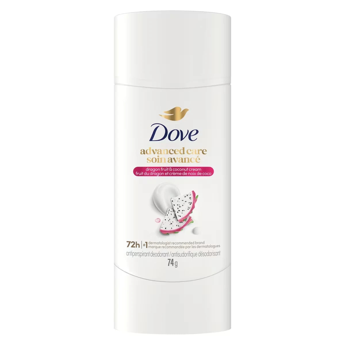 Soin Avancé Déodorant Antitranspirant, Fruit du Dragon & Crème de Noix de Coco, 74g