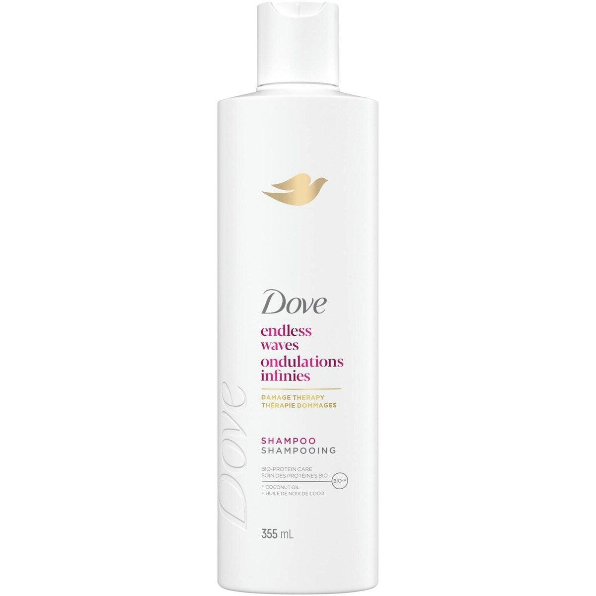 Shampooing pour cheveux ondulés, Ondulations Infinies  avec technologie Soin Bio-Protéine Liquide, 355 ML