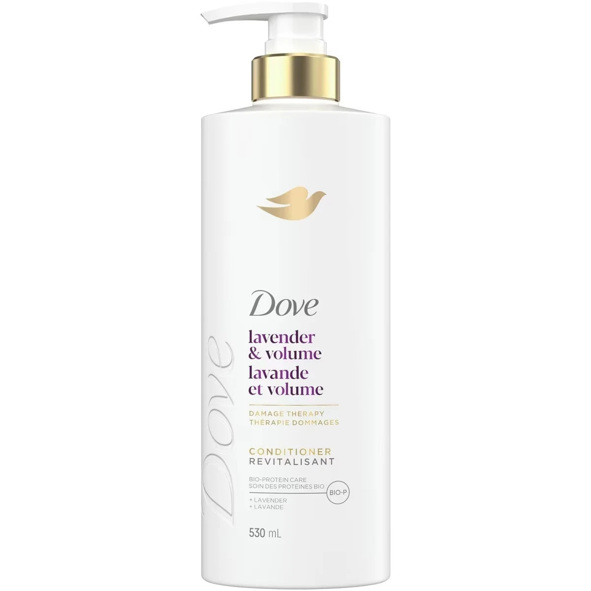 Revitalisant pour Cheveux Fins et Plats, Lavande et Volume  avec Soin Bio-Protéine Liquide, 530 ML