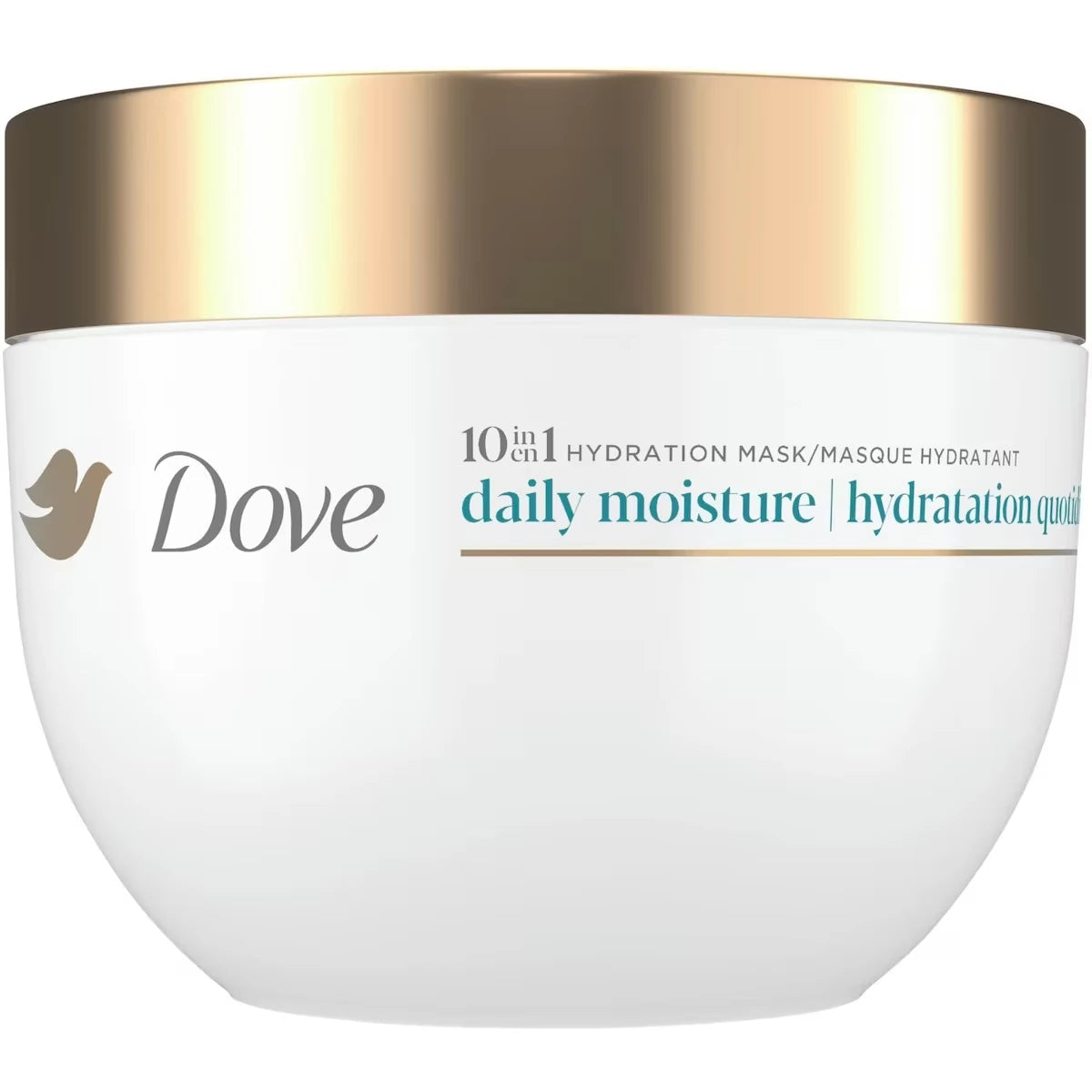 Masque Capillaire pour Cheveux Secs Hydratation Quotidienne  avec Soin Bio Protéine Liquide et Sérum d'Acide Hyaluronique, 260 g