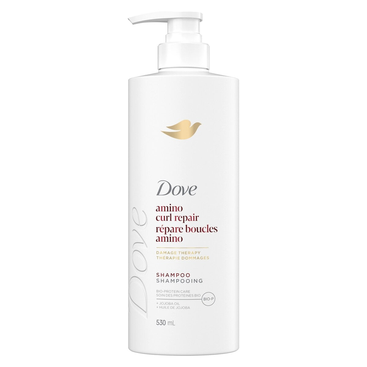 Shampooing pour Cheveux Bouclés et Frisés Amino Curl   avec la Technologie de Soin Bio-Protéines + Huile de Jojoba 530mL