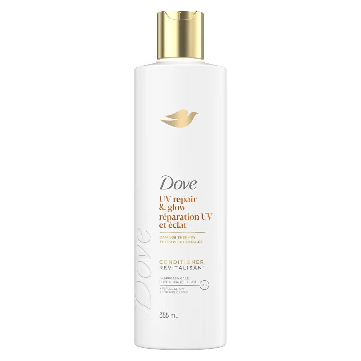 Revitalisant Répare 99 % des dommages capillaires causés Damage Therapy par les UV Réparation & Éclat UV avec Sérum Ferulique 355 ML