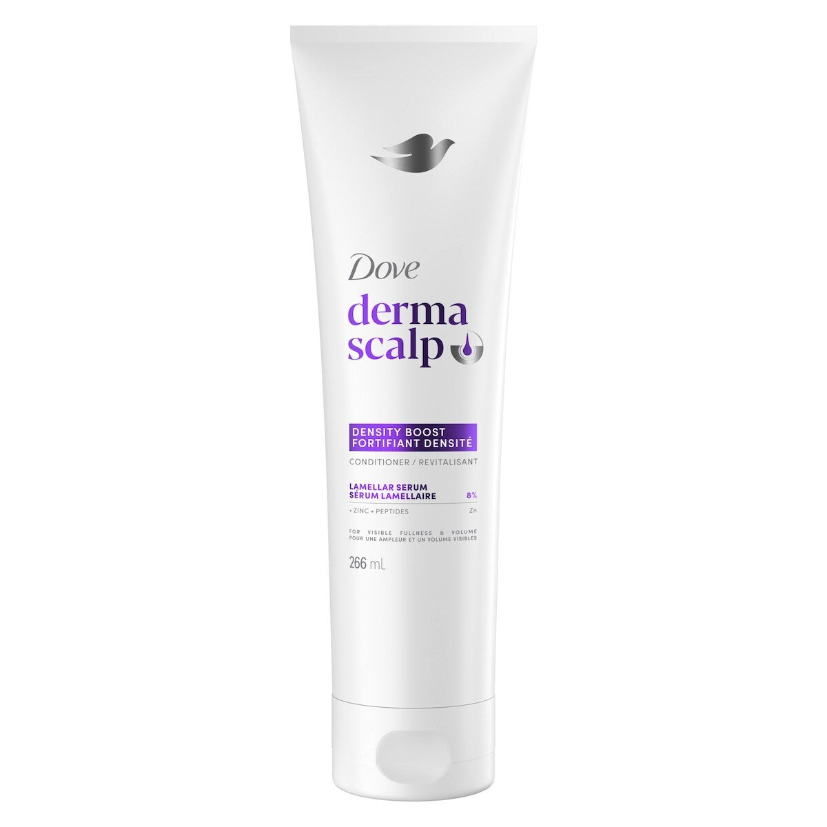Revitalisant pour des cheveux plus épais, Derma Scalp plus forts et à l’apparence plus dense – Boost de densité avec glycérine, 266 ML
