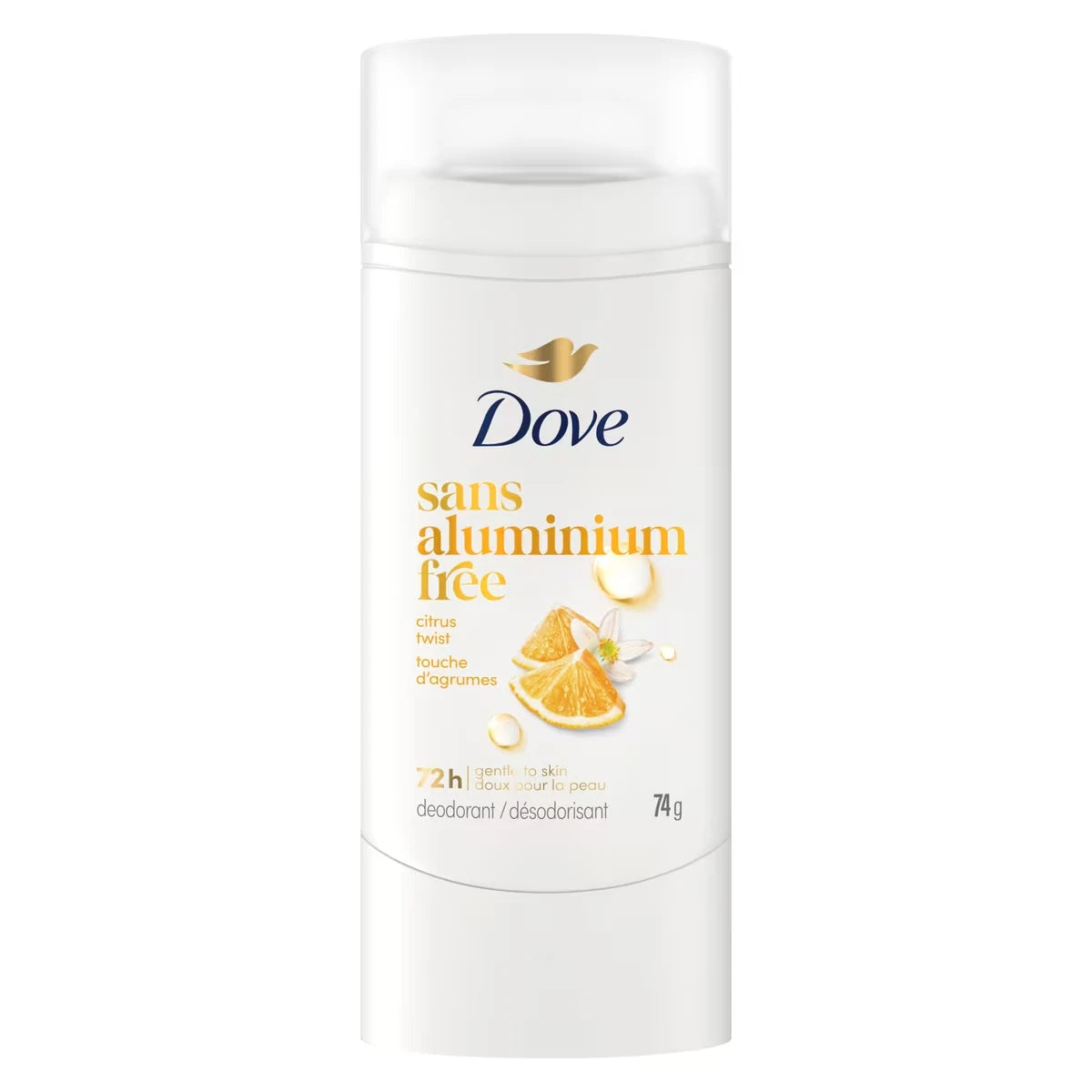 Désodorisant en vaporisateur Touche d'agrumes Sans aluminium 74g