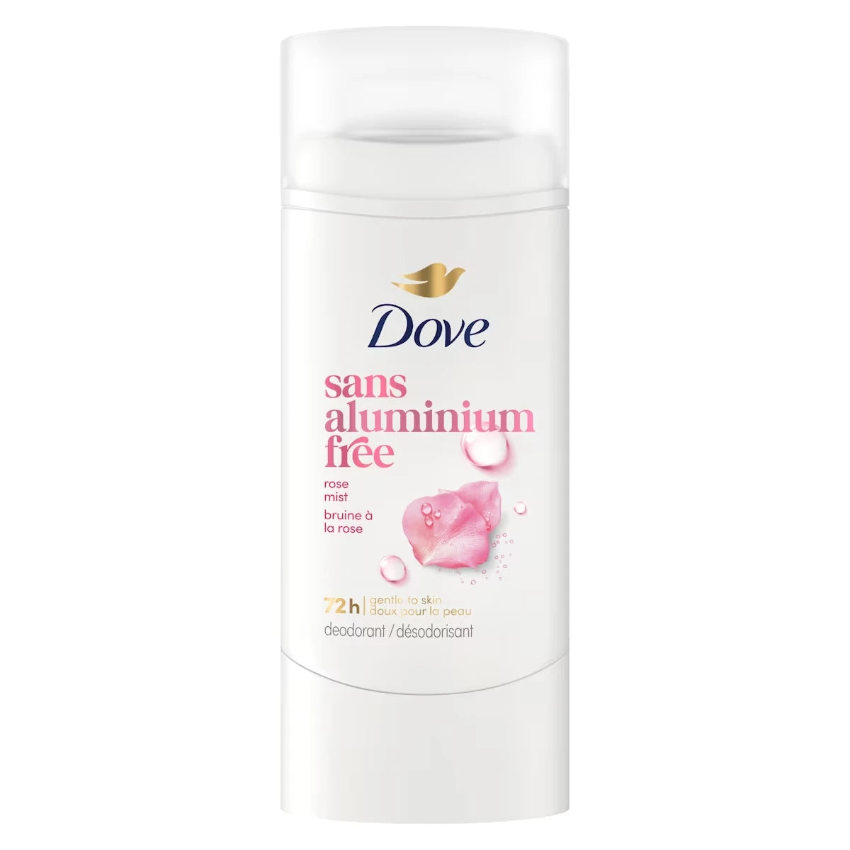 Désodorisant en vaporisateur Bruine à la rose Sans aluminium 74g