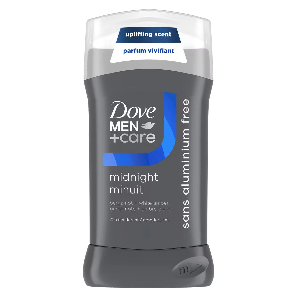 Men+Care Déodorant en bâton Midnight Bergamote + Ambre blanc, 85 g