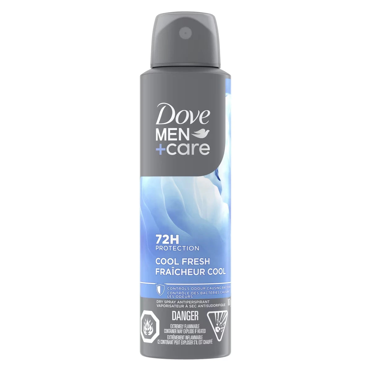 Vaporisateur sec Antisudorifique Men+Care Vapor Sec Fraicheur protection antibactérienne contre les odeurs 107 GR