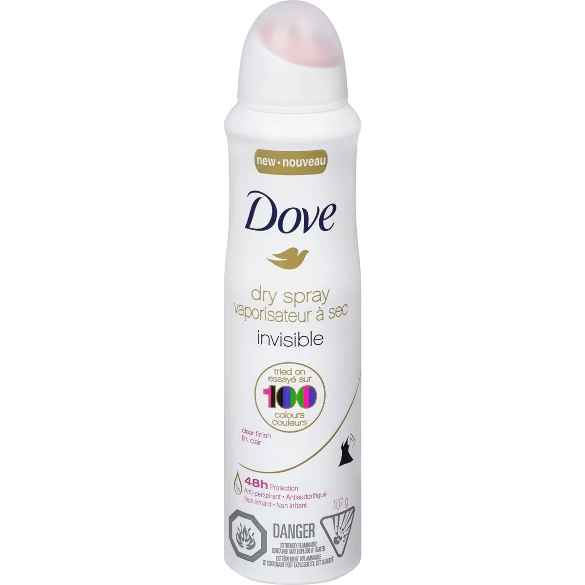Soin Avancé Antisudorifique en Vaporisateur à Sec désodorisant pour femme Parfum Fini Clair avec technologie pro-céramides pour une peau douce et résistante