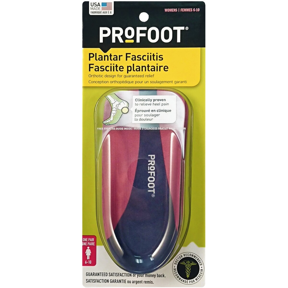 Fasciite plantaire profonde, femmes