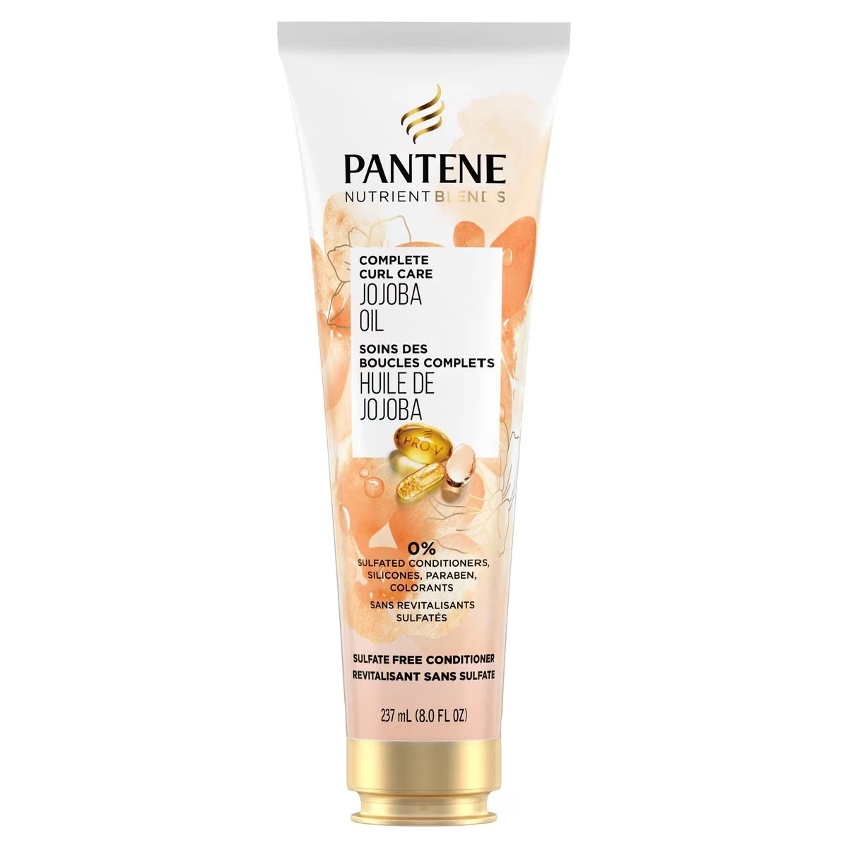 Revitalisant soin des boucles complet avec huile de jojoba et sans sulfate pour cheveux bouclés Nutrient Blends, 237 mL